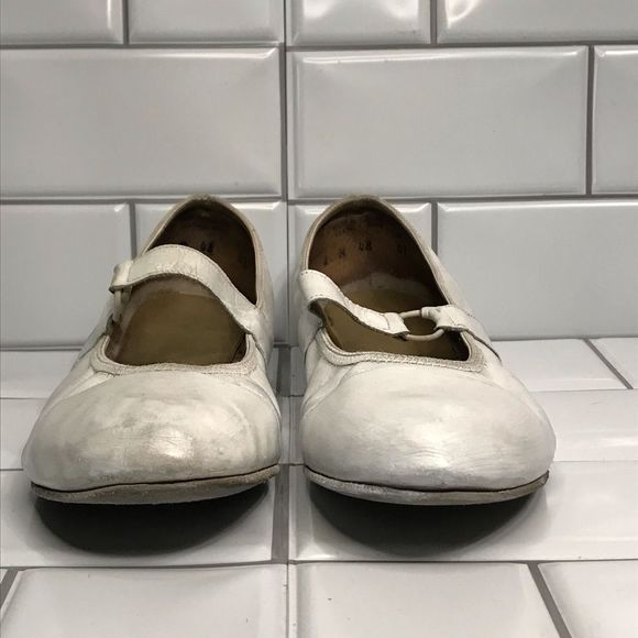 VINTAGE COAST SHOES Size 8 White Dance/Theater Shoes With Original Box; Preloved - Picture 4 of 10